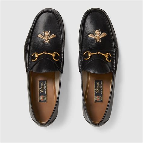 gucci loafers bee|Gucci platform loafer.